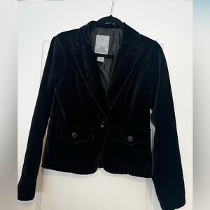 B B Dakota velvet blazer sz small